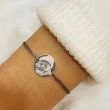 Load image into Gallery viewer, MONA MARIA BRACELET TEXTILE WITH PHOTO
