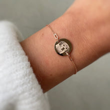 Charger l&#39;image dans la galerie, BRACELET MONA MARIA AVEC PHOTO EN OR ROSE
