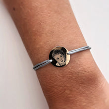 Load image into Gallery viewer, MONA MARIA BRACELET TEXTILE WITH PHOTO
